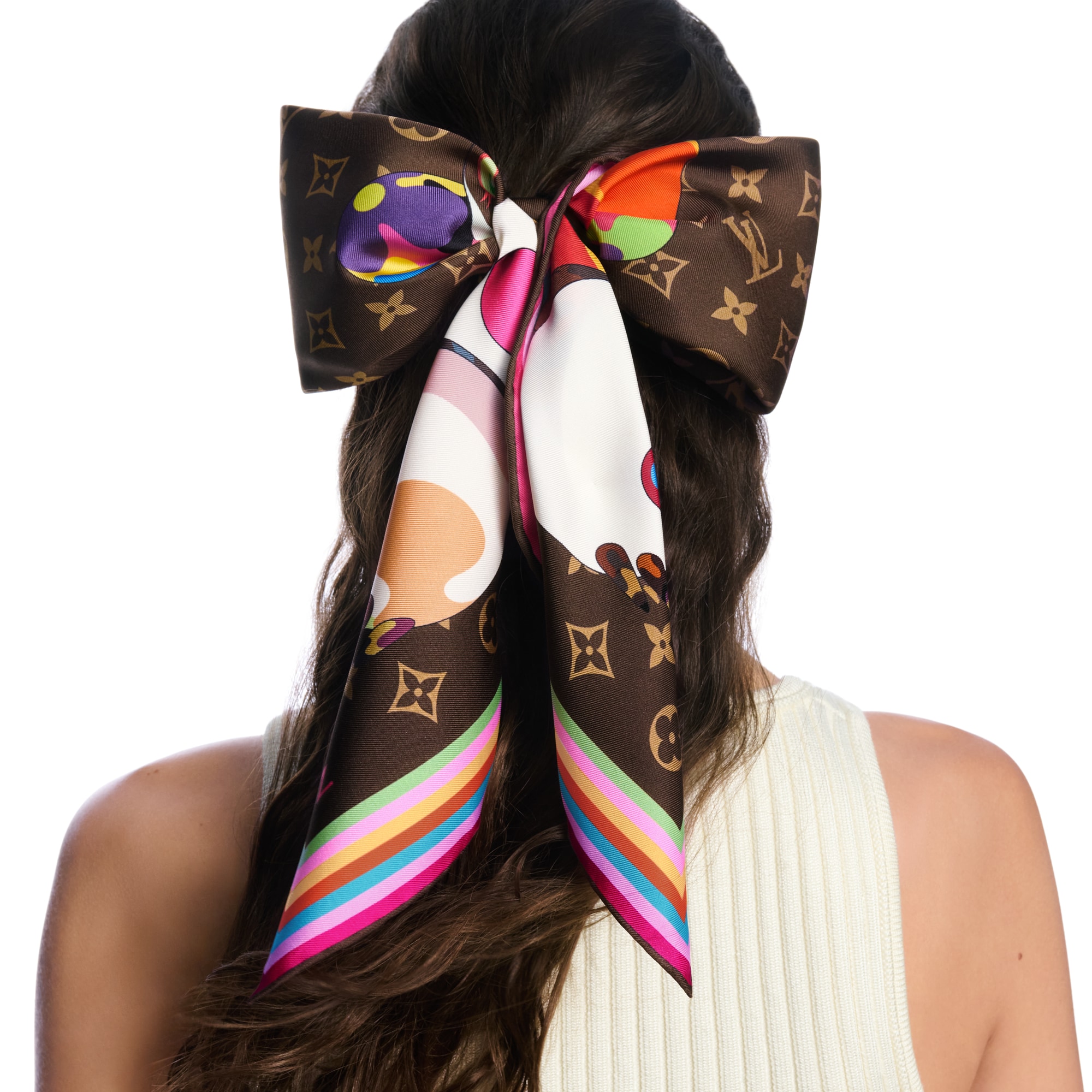 LV x TM Monogram Superflat Characters Square 70 S00